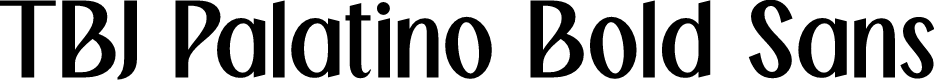 TBJ Palatino Bold Sans