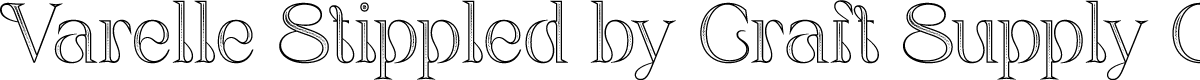Varelle Stippled Regular Demo