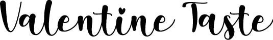 Valentine Taste