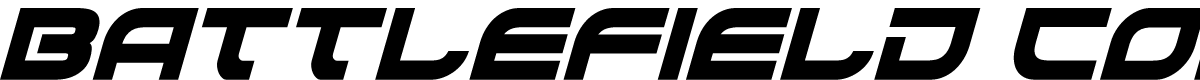 Battlefield Condensed Italic