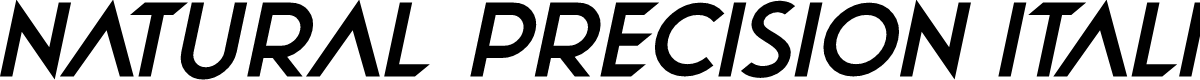 Natural Precision Italic