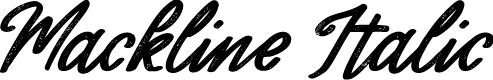 Mackline Italic