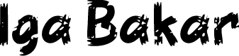 Iga Bakar