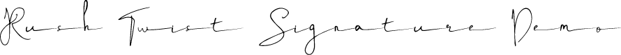 Rush Twist Signature Demo
