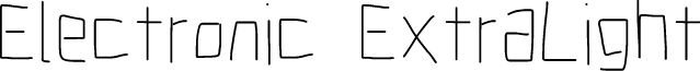 Electronic ExtraLight