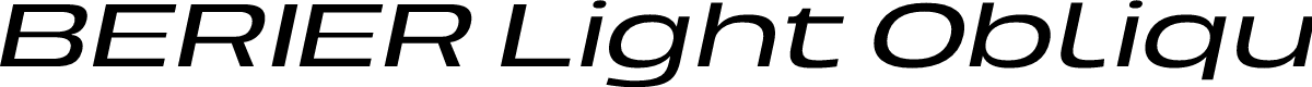 BERIER Light Oblique