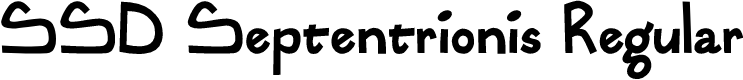 SSD Septentrionis Regular
