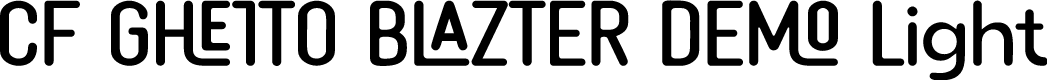 CF GHETTO BLAZTER DEMO Light