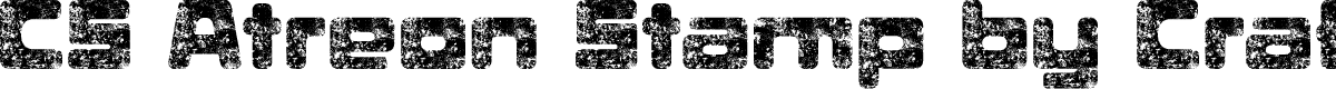 CSAtreonStamp-Regular Demo