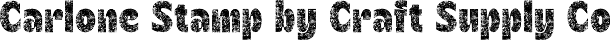 CarloneStamp-Regular Demo
