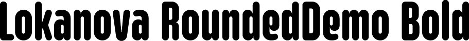 Lokanova RoundedDemo Bold
