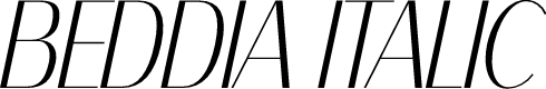 beddia Italic