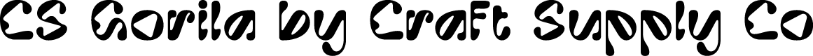 CS Gorila Regular Demo