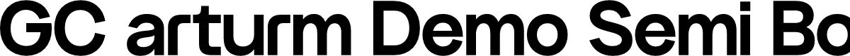GC arturm Demo Semi Bold