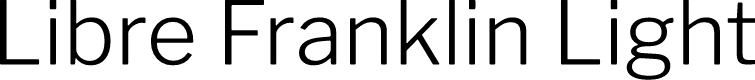 Libre Franklin Light