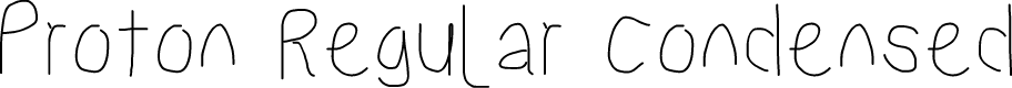 Proton Regular Condensed