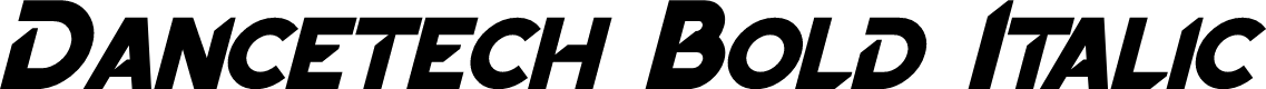 Dancetech Bold Italic