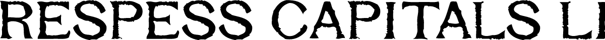Respess Capitals Medium