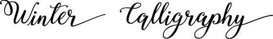 Winter Calligraphy