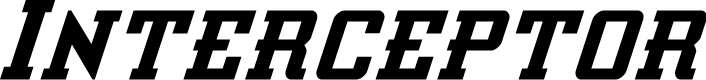 Interceptor Condensed Italic