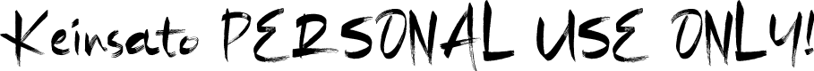 Keinsato PERSONAL USE ONLY!