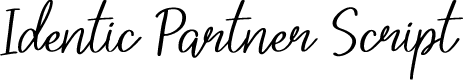 Identic Partner Script