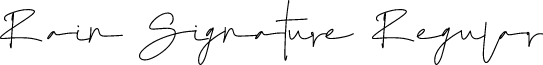 Rain Signature Regular