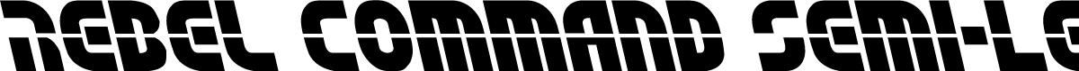 Rebel Command Semi-Leftalic