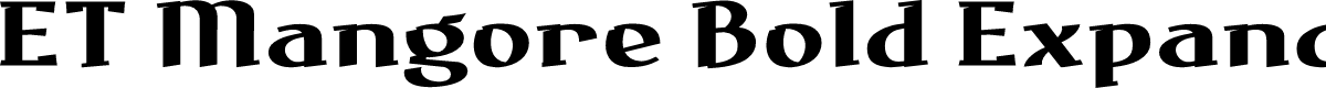 ET Mangore Bold Expanded