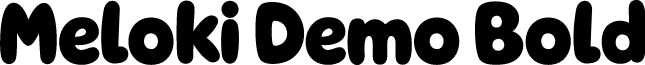 Meloki Demo Bold