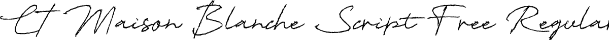 LT Maison Blanche Script Free Regular
