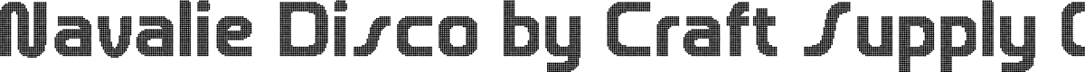 NavalieDisco-Regular Demo