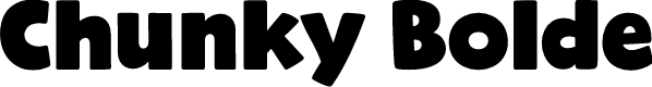 Chunky Bolde Regular