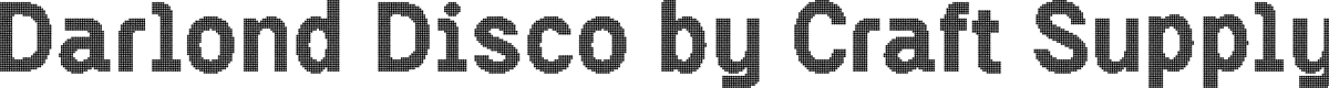 DarlondDisco-Regular Demo