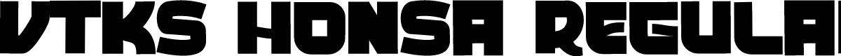 Vtks Honsa Regular