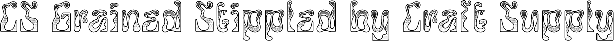 CS Grained Stippled Regular Demo