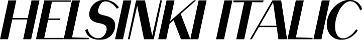 helsinki Italic