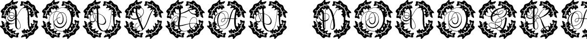 Nouveau Monogram