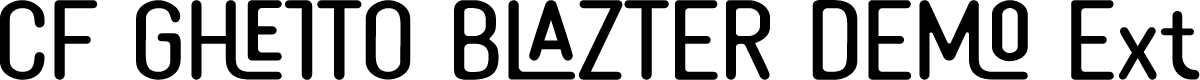 CF GHETTO BLAZTER DEMO ExtLt
