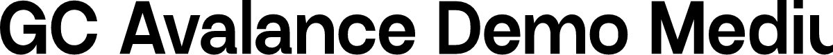 GC Avalance Demo Medium