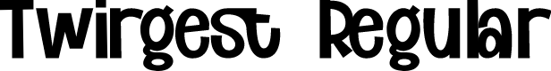 Twirgest Font - Free Download