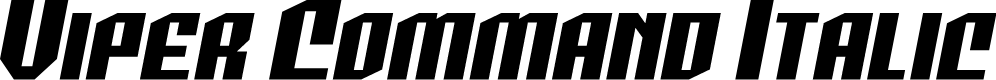 Viper Command Italic