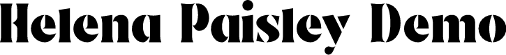 Helena Paisley Demo