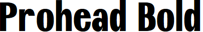 Prohead Bold