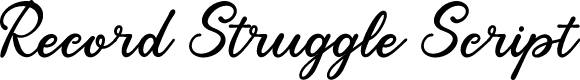 Record Struggle Script