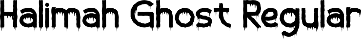 Halimah Ghost Regular