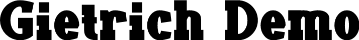 Gietrich Demo