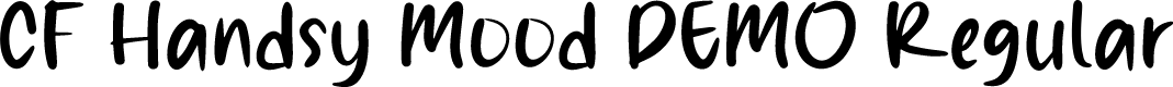 CF Handsy Mood DEMO Regular