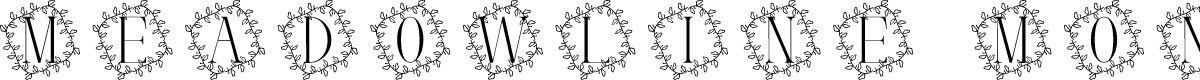 MeadowLine Monogram