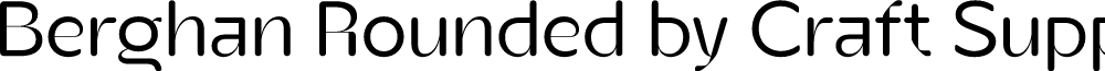 Berghan Rounded Demo Regular
